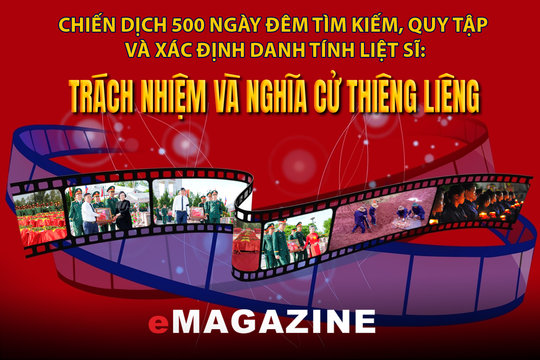 Chiến dịch 500 ngày đêm tìm kiếm, quy tập và xác định danh tính liệt sĩ: Trách nhiệm và nghĩa cử thiêng liêng