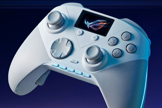 Cận cảnh Asus ROG Raikiri 2 Pro: Tay cầm chơi game 8.000Hz với màn hình màu và pin 75 giờ