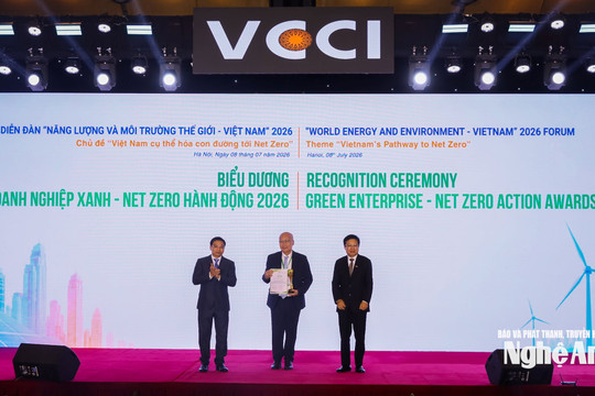 Tập đoàn TH được vinh danh "Doanh nghiệp xanh - Net Zero hành động"