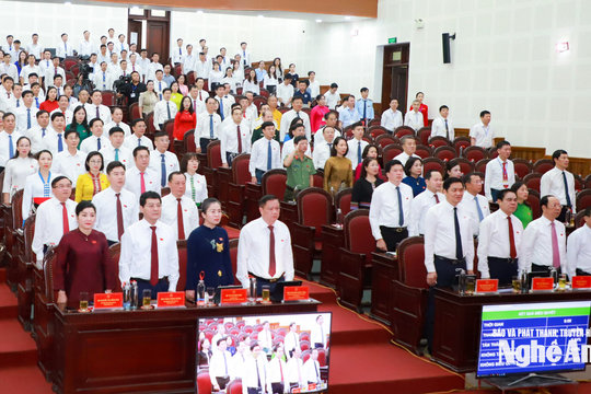 Khai mạc Kỳ họp thứ 4, HĐND tỉnh Nghệ An khóa XIX, nhiệm kỳ 2026-2031