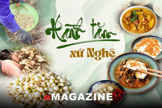 Hành tăm, gia vị làm nên những đặc sản trứ danh xứ Nghệ