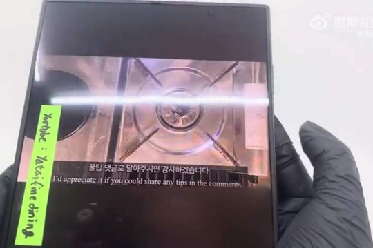 Galaxy Z Fold8 Ultra lộ diện với công nghệ màn hình gập không nếp gấp đột phá