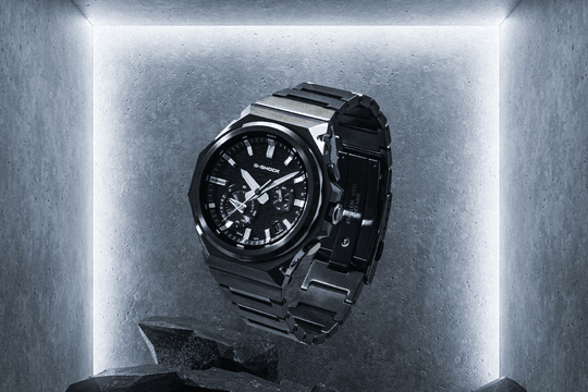 Casio G-Steel GST-B1000BD: Khi G-Shock khoác lên mình lớp áo mạ ion đen sang trọng