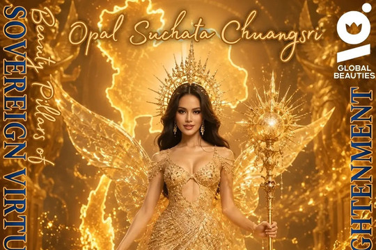 Opal Suchata lọt Top 10 Hoa hậu đẹp nhất thế giới của Global Beauties