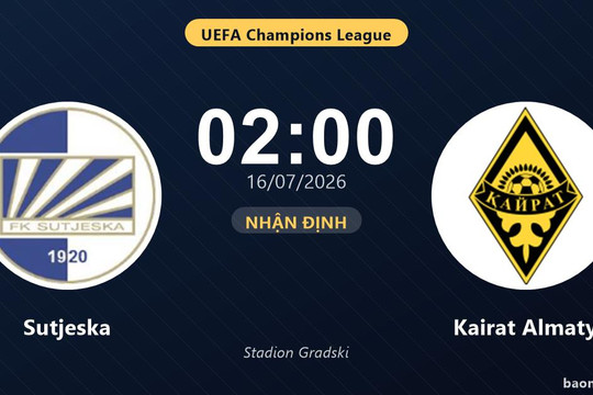 Nhận định Sutjeska vs Kairat Almaty: đội hình dự kiến