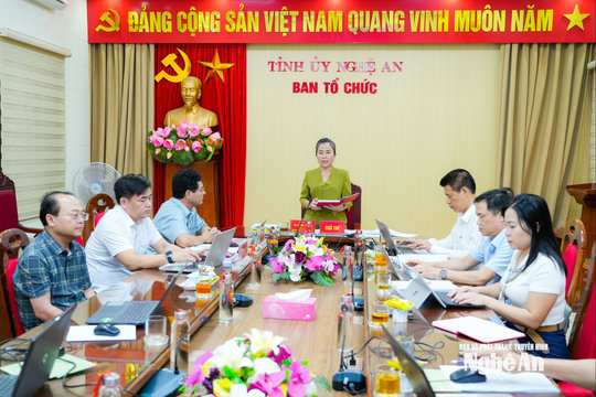 Nghệ An góp ý bổ sung quy định đánh giá, xếp loại chất lượng tập thể, cá nhân trong hệ thống chính trị