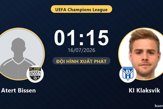 Trực tiếp Atert Bissen vs KI Klaksvik: Đội hình xuất phát