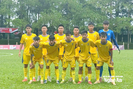 U17 Sông Lam Nghệ An nhận thất bại trước U17 CLB Bóng đá TP. Hồ Chí Minh