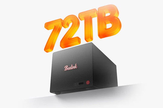 Beelink trình làng NAS ME Pro 370: Chip AMD Ryzen AI 9 mạnh mẽ và dung lượng 72TB
