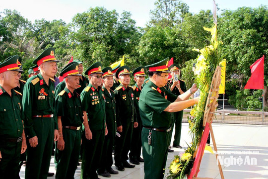 Ban liên lạc Sư đoàn 320 tổ chức chuỗi hoạt động tri ân nhân kỷ niệm 79 năm Ngày Thương binh - Liệt sĩ