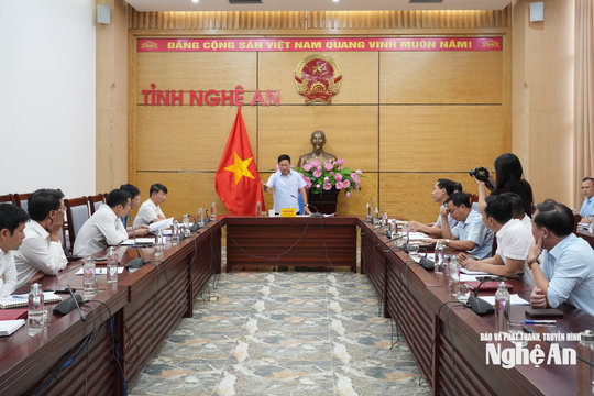Tách xây dựng hạ tầng tái định cư thành dự án thành phần trong GPMB Dự án Đường sắt tốc độ cao Bắc - Nam đoạn qua Nghệ An