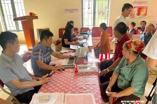 Vùng cao Nghệ An nỗ lực số hóa dữ liệu đất đai