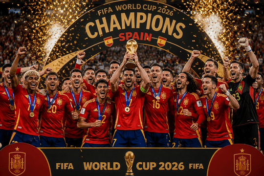 Tây Ban Nha vô địch World Cup 2026: La Roja lần thứ hai đăng quang sau khi hạ Argentina