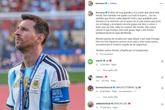 Messi lên tiếng sau thất bại tại World Cup 2026: Nỗi đau và lời nhắn nhủ cho Lamine Yamal