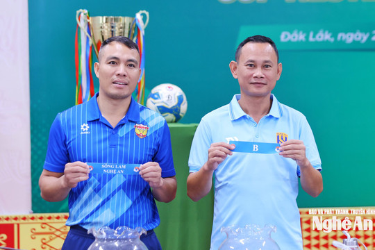 U11 Sông Lam Nghệ An vào bảng đấu vừa sức tại VCK U11 Quốc gia