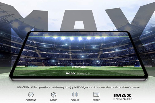 HONOR Pad X9 Max chính thức ra mắt với màn hình 13 inch 120Hz và viên pin 10.100 mAh