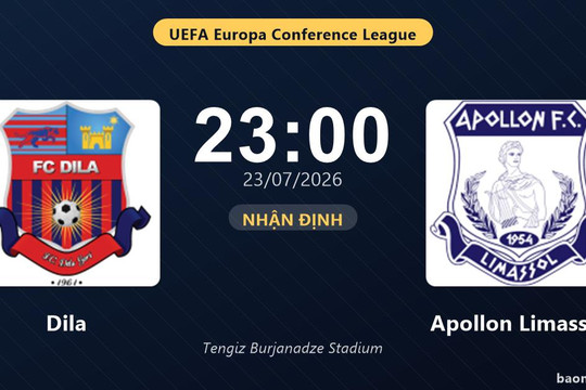 Nhận định Dila vs Apollon Limassol: đội hình dự kiến