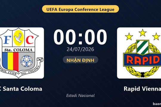 Nhận định FC Santa Coloma vs Rapid Vienna: đội hình dự kiến