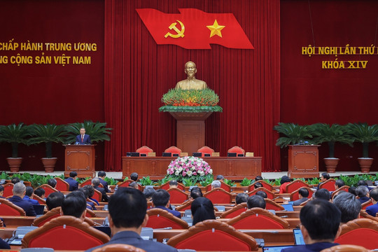 Thông cáo báo chí ngày làm việc thứ năm và bế mạc Hội nghị Trung ương 3 khóa XIV