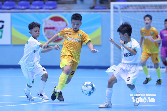 U11 Sông Lam Nghệ An khởi đầu tưng bừng tại VCK U11 Quốc gia