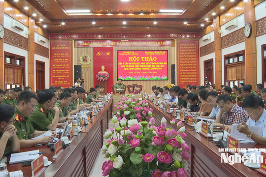 Nghệ An lấy ý kiến góp ý các dự án luật, nghị quyết do Bộ Công an chủ trì soạn thảo