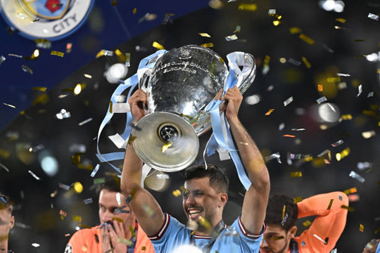 Rodri và hành trình vươn lên vị thế biểu tượng vĩ đại nhất lịch sử Manchester City