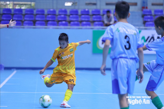 U11 Sông Lam Nghệ An toàn thắng vòng bảng Vòng chung kết Quốc gia