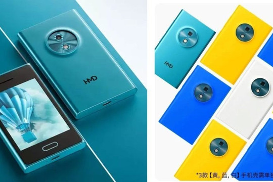 HMD Touch AI tái hiện thiết kế Nokia Lumia tích hợp AI ByteDance giá 1,8 triệu đồng