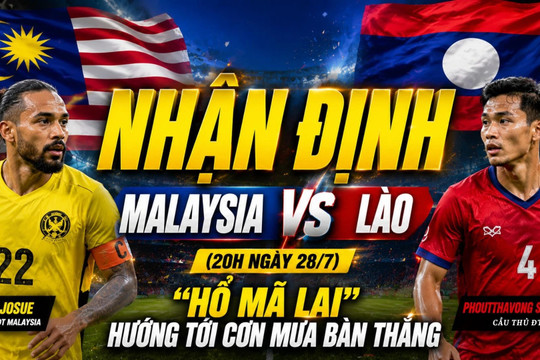 Malaysia vs Lào ở AFF Cup 2026: Harimau Malaya hướng tới trận thắng thứ 11 liên tiếp