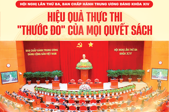 Hội nghị lần thứ ba, Ban Chấp hành Trung ương Đảng khóa XIV: Hiệu quả thực thi - "Thước đo" của mọi quyết sách