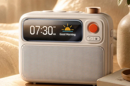 Loa Bluetooth Divoom FlowToo: Thiết bị 3 trong 1 tích hợp đồng hồ báo thức và tiếng ồn trắng