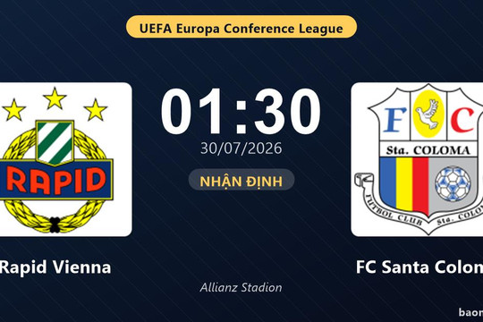 Nhận định Rapid Vienna vs FC Santa Coloma: đội hình dự kiến