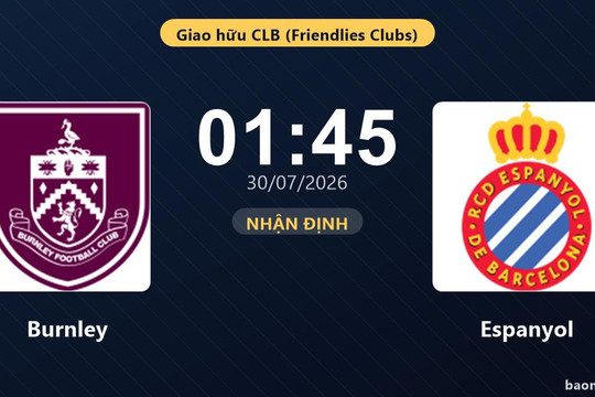 Nhận định Burnley vs Espanyol: đội hình dự kiến