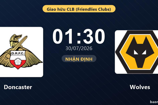 Nhận định Doncaster vs Wolves: đội hình dự kiến