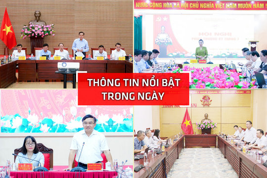 Nghệ An: Thông tin nổi bật ngày 30/7