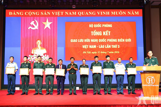 Lãnh đạo tỉnh Nghệ An dự hội nghị tổng kết giao lưu hữu nghị Quốc phòng biên giới Việt-Lào lần thứ 3
