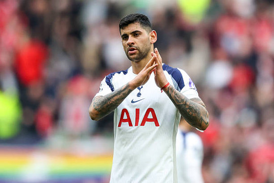 Inter Milan đạt thỏa thuận 40 triệu euro chiêu mộ Cristian Romero từ Tottenham
