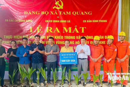 Nhà máy Thủy điện Khe Bố tích cực triển khai các hoạt động an sinh xã hội