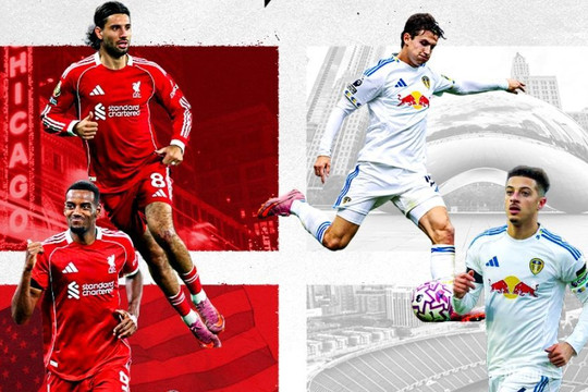 Liverpool thử lửa Leeds United tại Mỹ: Bài toán chiến thuật của Andoni Iraola