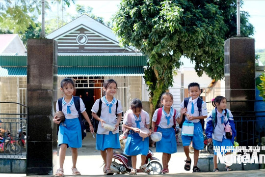 Nghệ An sắp xếp trường học: Tinh gọn đầu mối, bảo đảm quyền học tập của học sinh