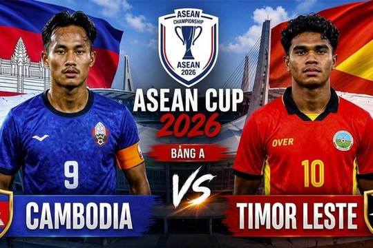 Nhận định Campuchia vs Timor Leste ASEAN Cup 2026: Cơ hội giải cơn khát chiến thắng