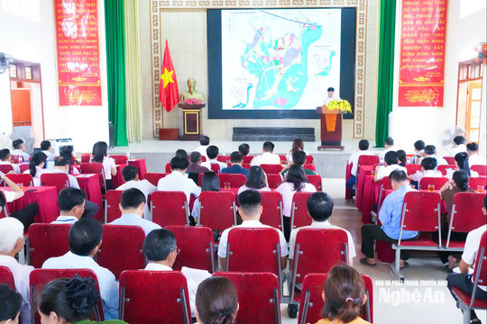 Lam Thành công bố Quy hoạch chung đến năm 2050, hướng tới vùng động lực phía Nam Nghệ An