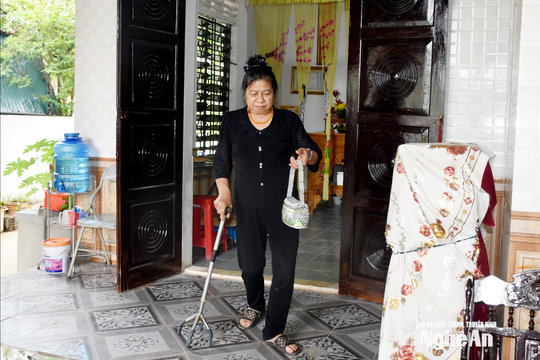 Người mẹ mang nỗi đau da cam suốt một đời
