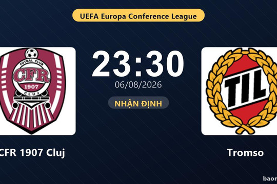 Nhận định CFR 1907 Cluj vs Tromso: đội hình dự kiến
