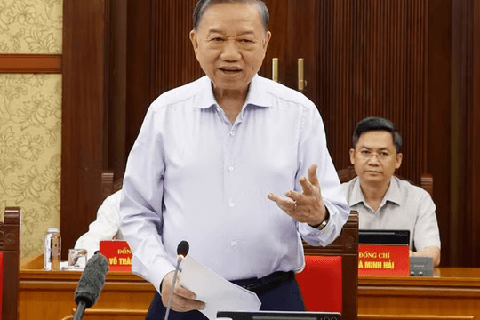 Thông báo Kết luận của Tổng Bí thư, Chủ tịch nước Tô Lâm tại Phiên họp Ban Chỉ đạo Trung ương thực hiện Nghị quyết số 57
