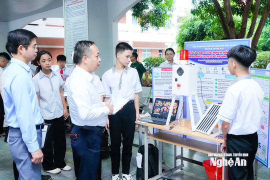 68 giải pháp vào chung kết Cuộc thi sáng tạo dành cho thanh, thiếu niên, nhi đồng tỉnh Nghệ An năm 2026