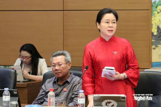 Đại biểu Quốc hội đoàn Nghệ An góp ý hoàn thiện quản lý tần số, phân cấp trong lĩnh vực nông nghiệp
