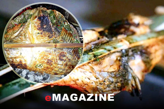 Thấm hương vị núi rừng cùng cá nướng Pa Pỉnh Tộp