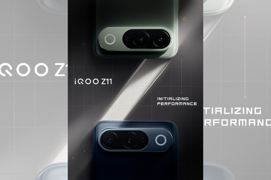 iQOO Z11 bản quốc tế lột xác thiết kế camera viên thuốc và chip Dimensity 7500 Turbo