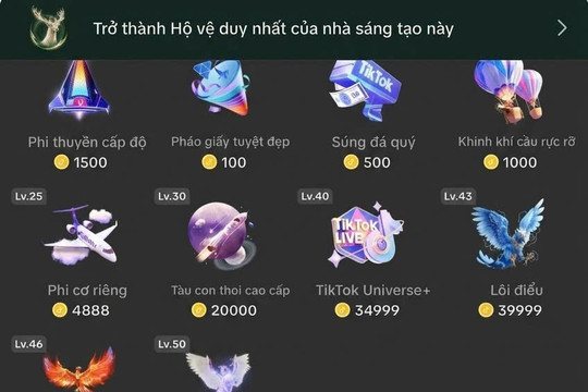 Cơ chế dòng tiền quà tặng ảo trên TikTok Live và thuật toán xử lý doanh thu vi phạm